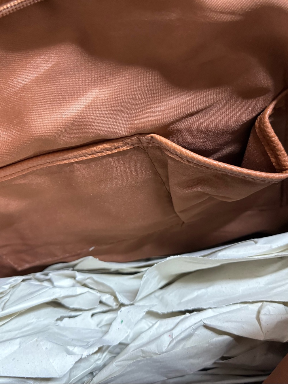 EXTREMELY RARE VINTAGE LEATHER BAG - Picture 14 of 15
